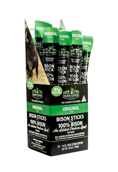 100% Bison Snack Sticks