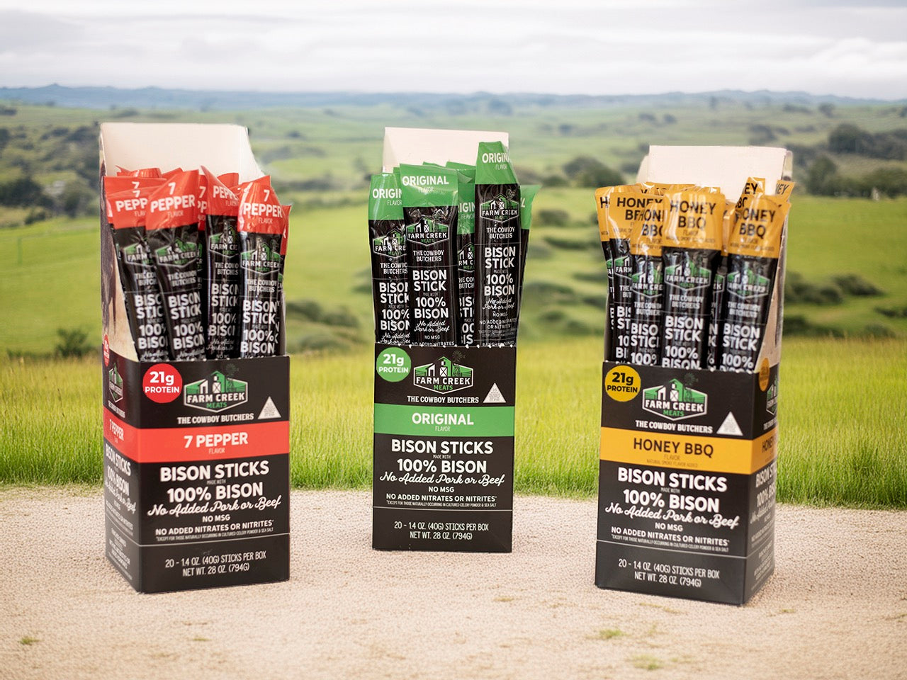 100% Bison Snack Sticks