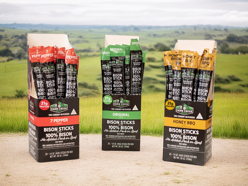 100% Bison Snack Sticks